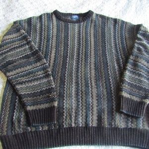 Vintage 9s Oversized Dad Sweater 
